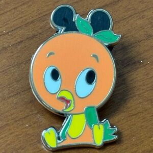 5/$25 Disney Orange Bird in Mickey Ear Hat Pin